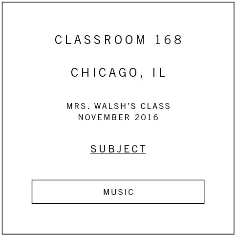 Classroom 168