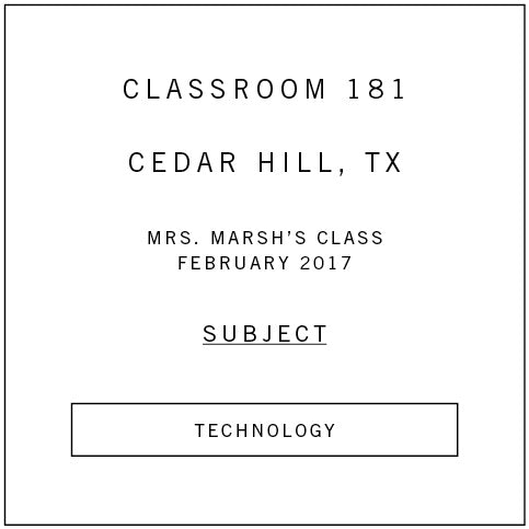 Classroom 181