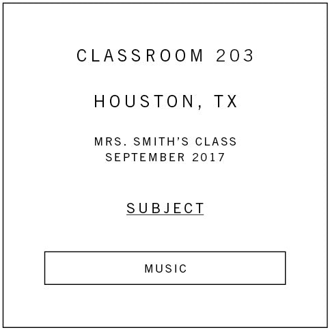 Classroom 203