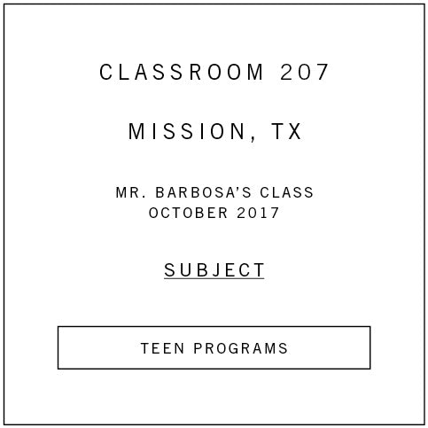 Classroom 207