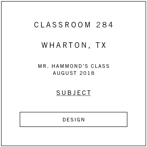 Classroom 284