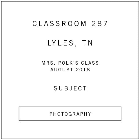 Classroom 287