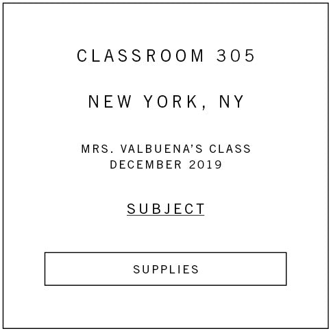 Classroom 305