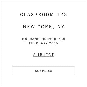 Classroom 123