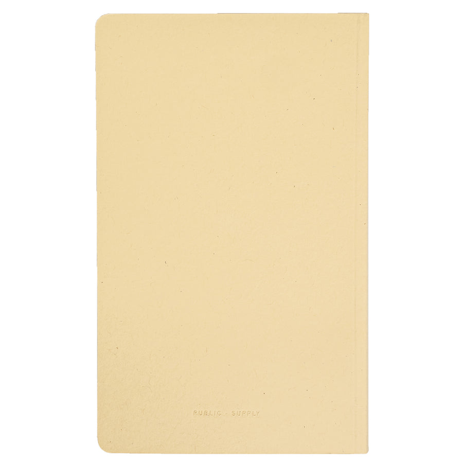 5x8" - Soft Cover Notebook - Embossed - Manila