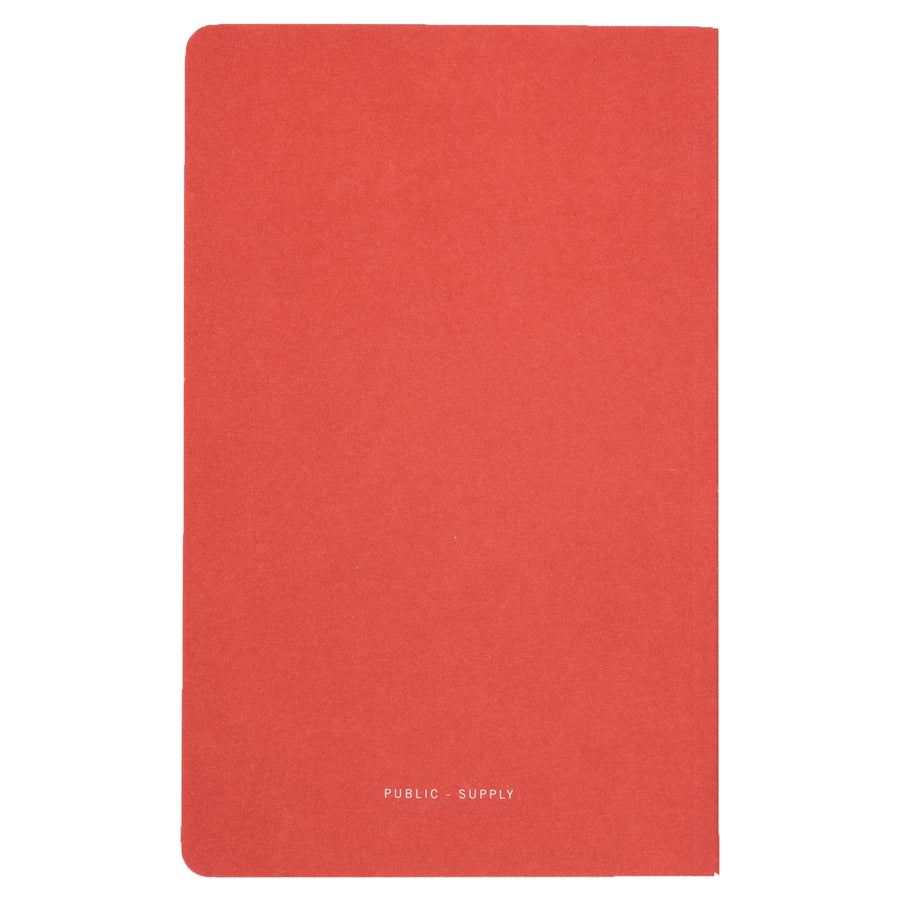5x8" - Notebook - Soft Cover - Red