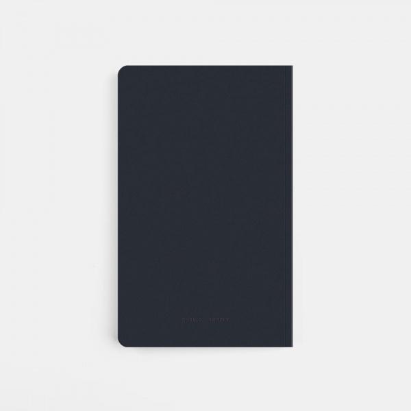 5x8" - Soft Cover Notebook - Embossed - Night Shift