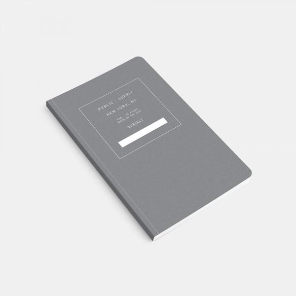 5x8" - Notebook - Soft Cover - Grey